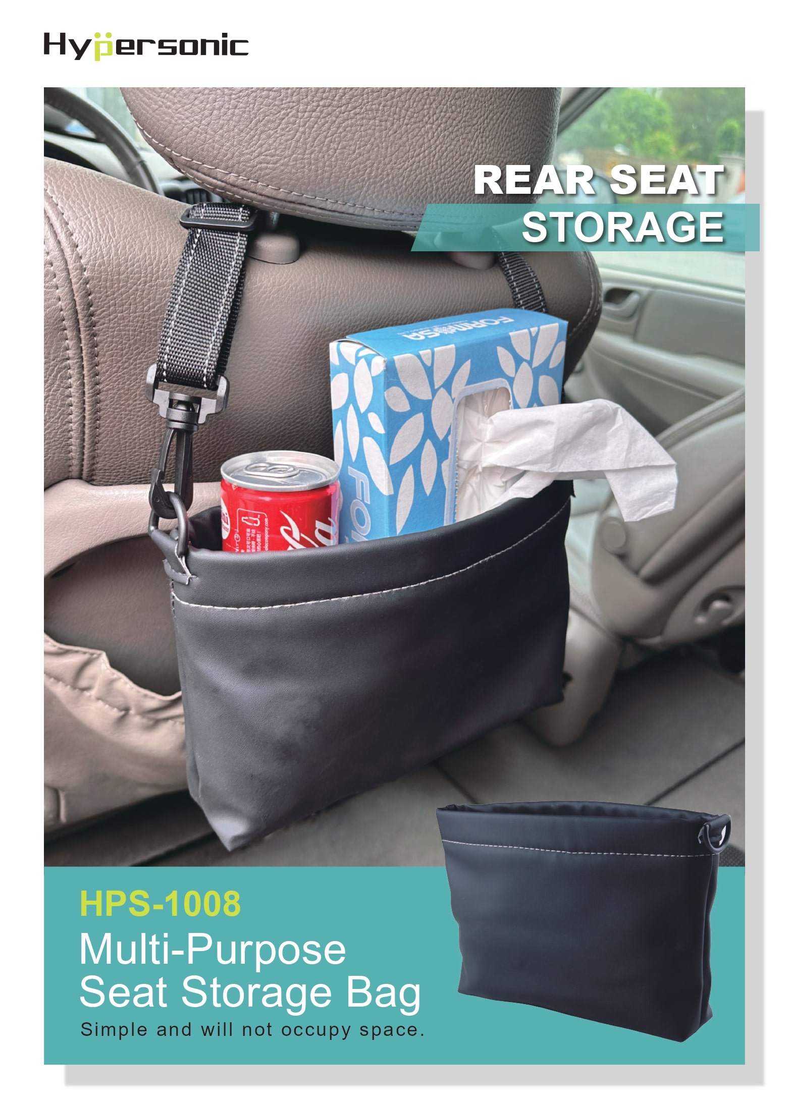 Rear Seat Storage HPS-1008
