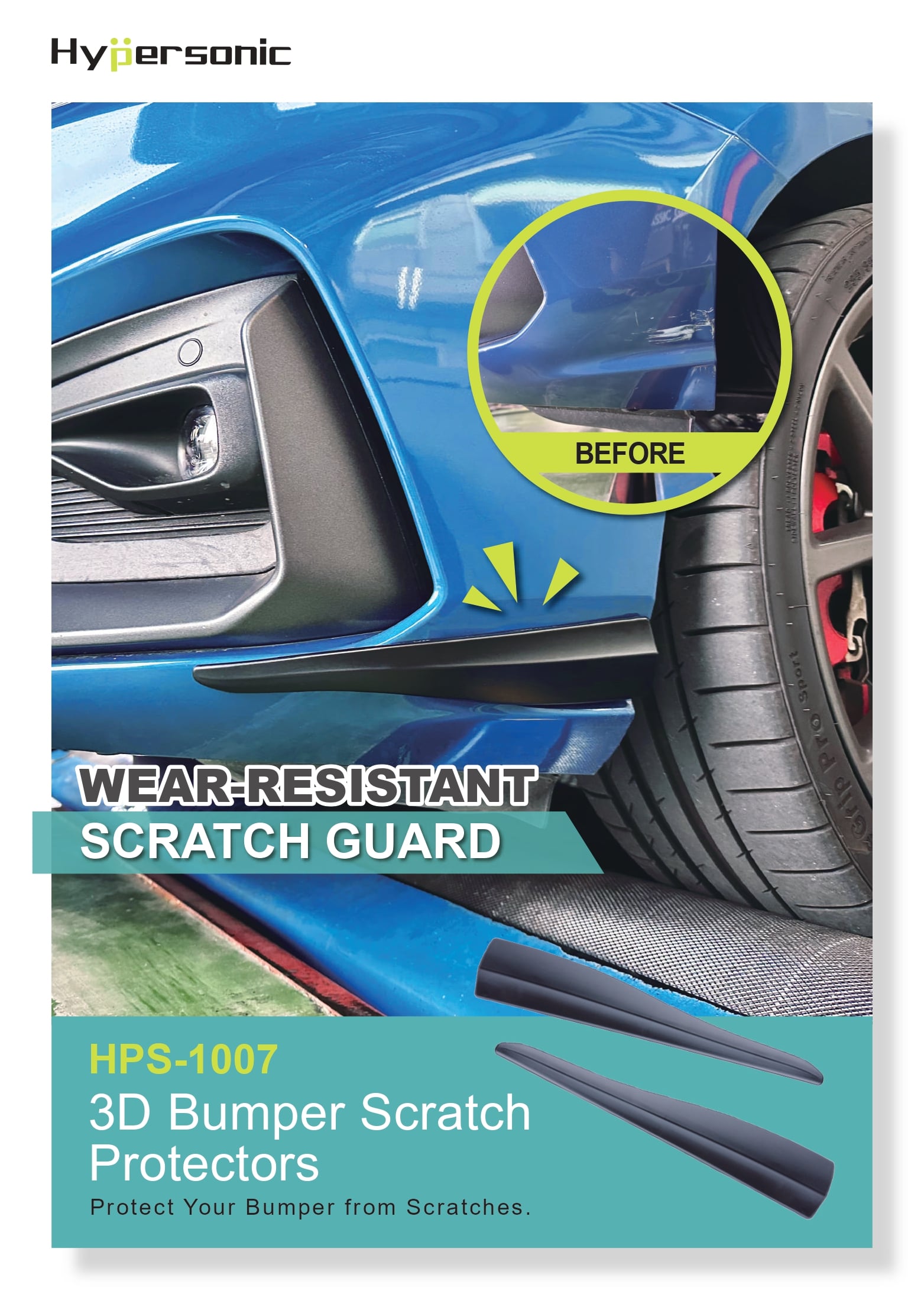 3D Bumper Scratch Protectors HPS-1007