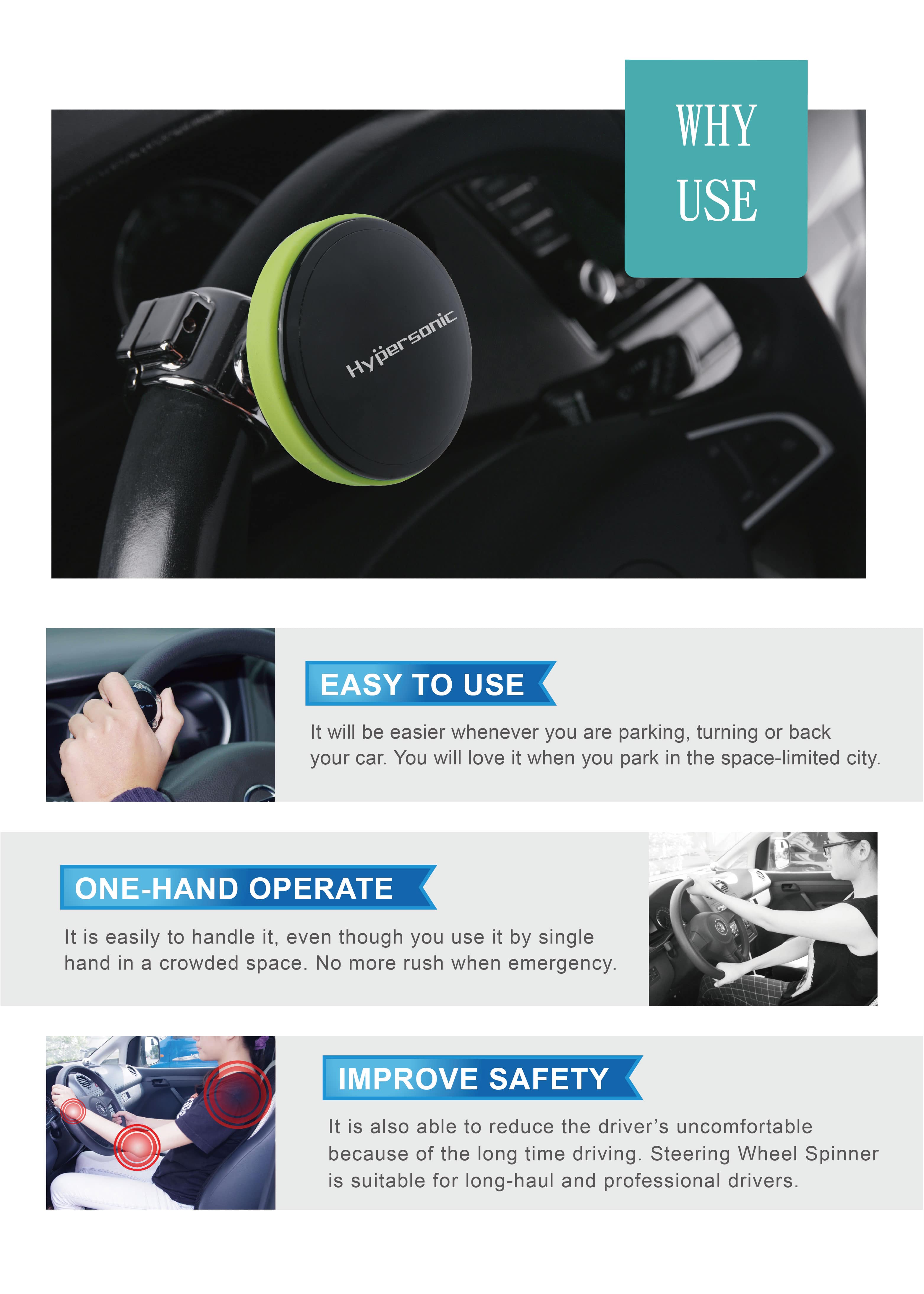 Macaron Steering Wheel Spinner (LARGE SIZE) HP3427
